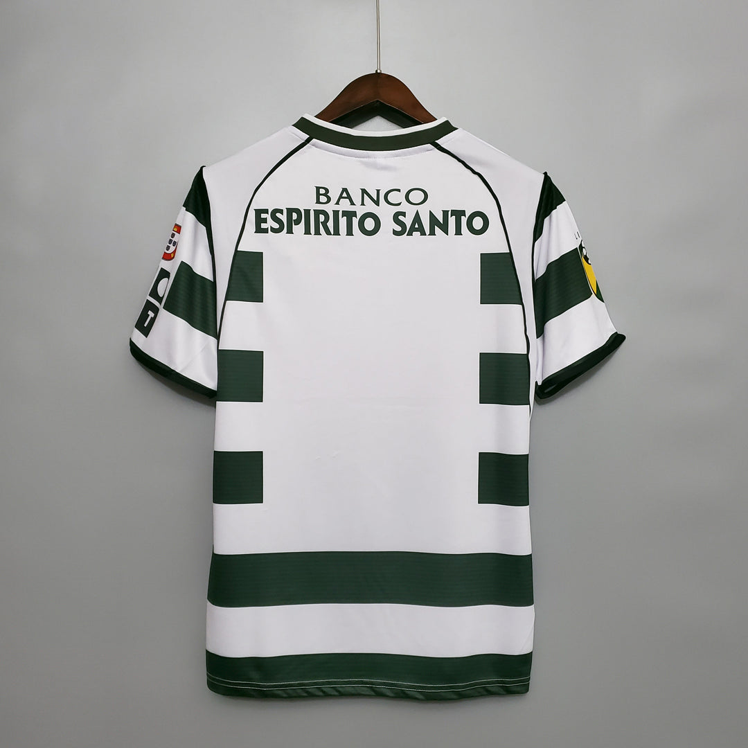 Sporting Lisbon 2001 - 2002 Hemmatröja