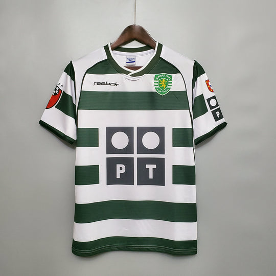 Sporting Lisbon 2001 - 2002 Hemmatröja