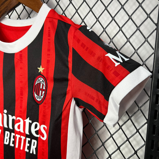 AC Milan 2024 - 2025 Hemmatröja för barn